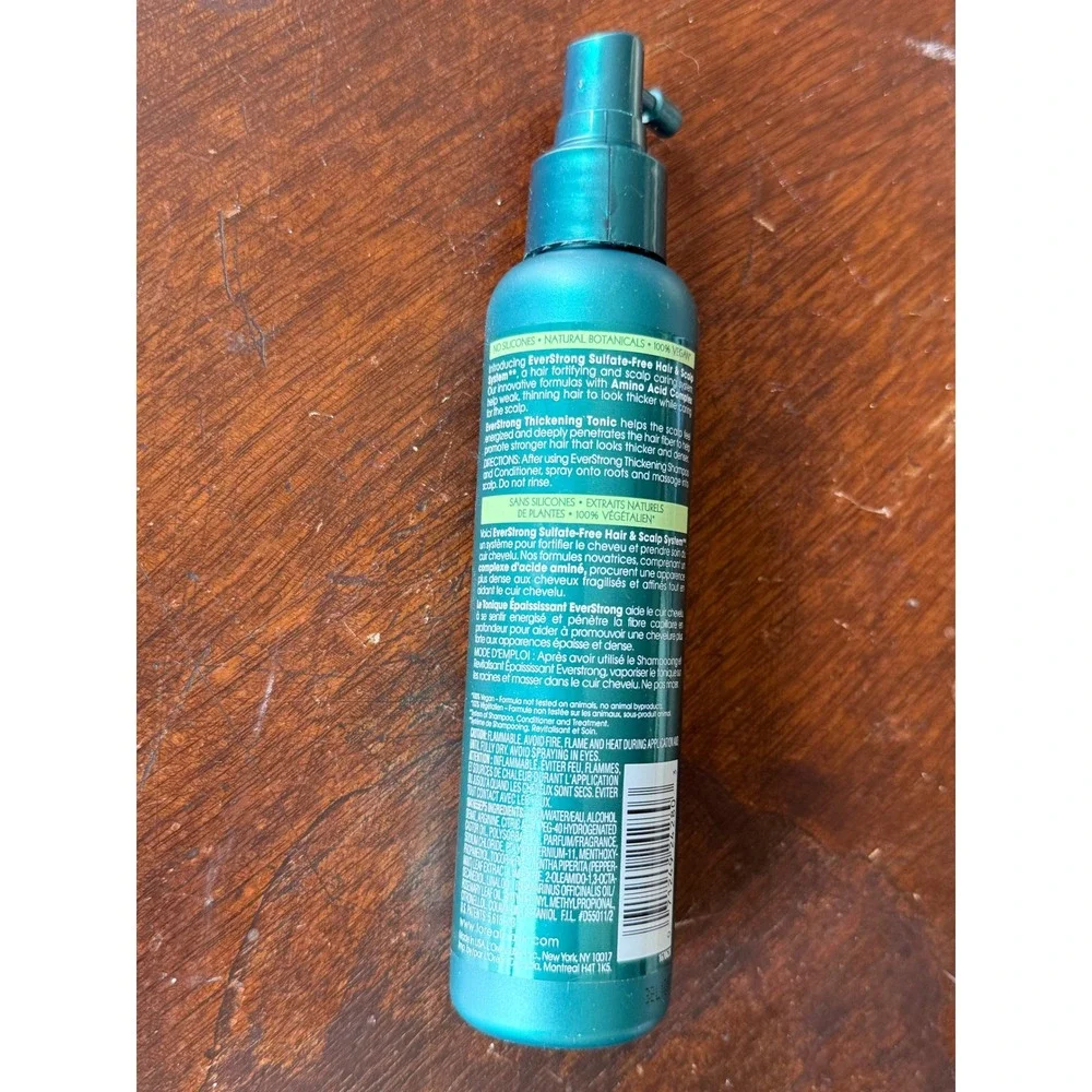 LOreal EverStrong Thickening Tonic‎ Sulfate-Free Rosemary Mint 5.1 oz 150ml
